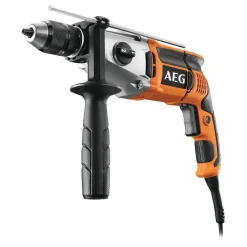 Perceuse à percussion filaire 1100W - 60 Nm + coffret - SB2E1100RV AEG Powertools
