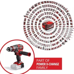 Perceuse à percussion sans fil Professional - TP-CD 18/80 Li-i BL - Solo - Power X-Change EINHELL PROFESSIONAL