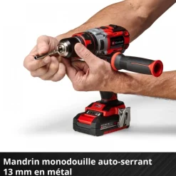 Perceuse à percussion sans fil pro - TP-CD 18 Li-i BL (2x2,0Ah) - Power X-Change EINHELL PROFESSIONAL