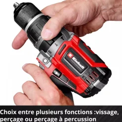 Perceuse à percussion sans fil Professional - TP-CD 18/70 Li-i BL (2x2,0Ah) - Power X-Change EINHELL PROFESSIONAL