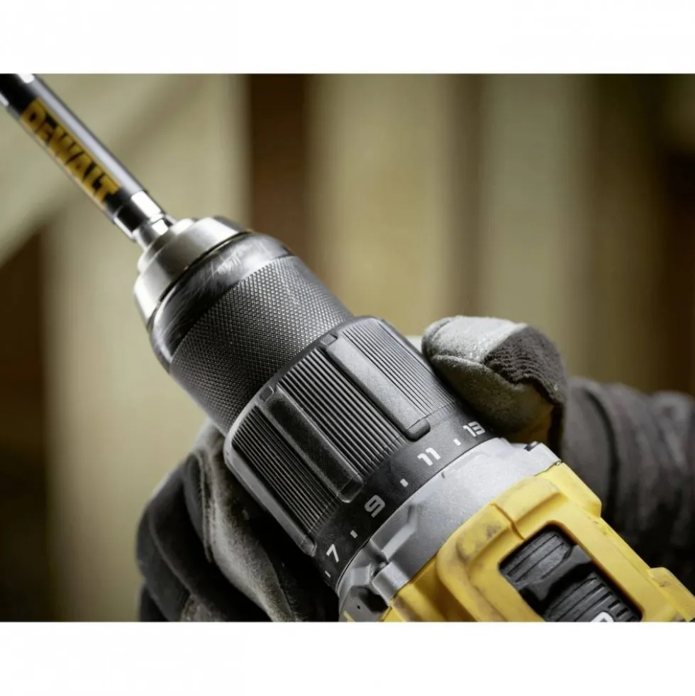 Perceuse visseuse percussion compacte XR18V Brushless 2x5Ah- DCD799P2T-QW DEWALT
