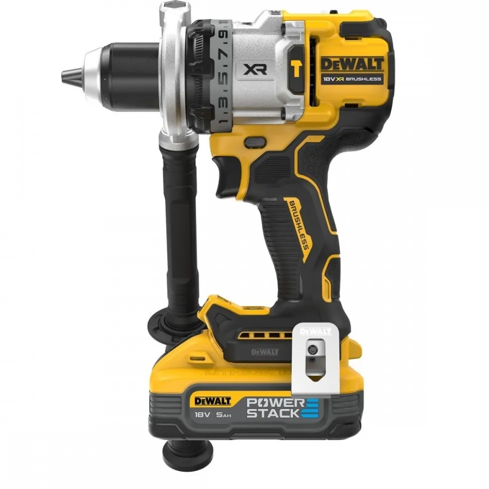 Perceuse visseuse à percussion Premium XR 18V - DCD1007H2T-QW - POWERSTACK DEWALT