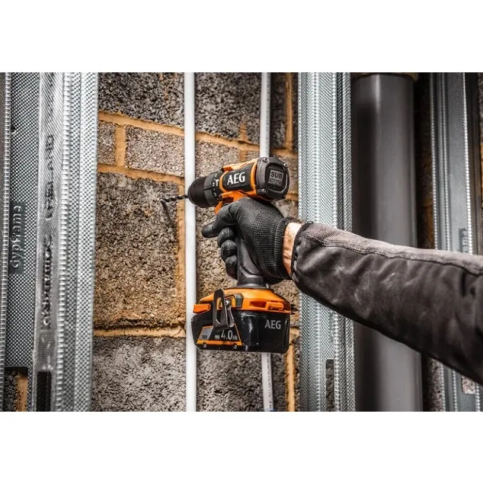 Perceuse-visseuse à percussion Brushless 18V - SUBCOMPACT - BSB18SBL2-0 AEG Powertools