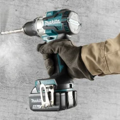 Perceuse visseuse à percussion sans fil LXT® - 18V Li-Ion - DHP489ZJ - machine nue MAKITA