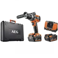 Perceuse visseuse à percussion Brushless 18V + coffret 30 accessoires - BSB18C2BL-402TB AEG Powertools
