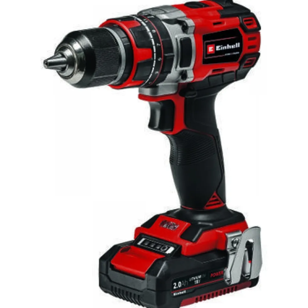 Perceuse visseuse à percussion sans fil TE-CD 18/50 Li-i BL (2x2,0Ah) - reconditionné EINHELL
