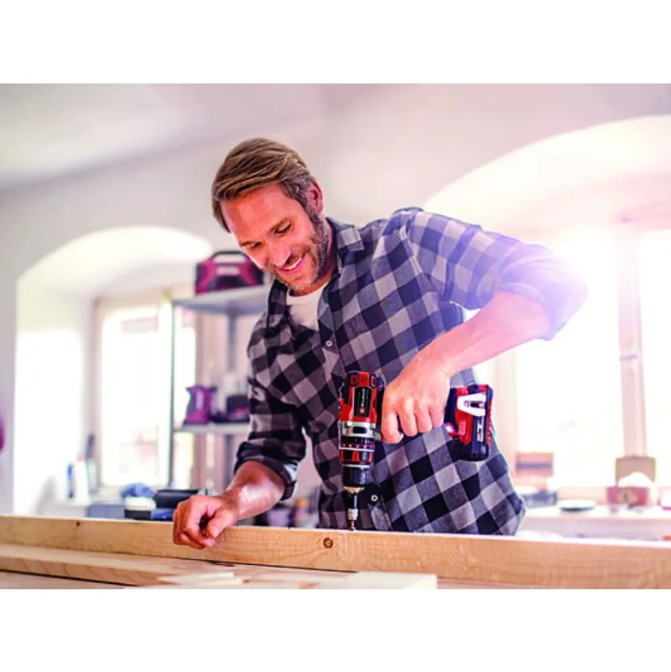 Perceuse visseuse à percussion sans fil TE-CD 18/50 Li-i BL (2x2,0Ah) - reconditionné EINHELL