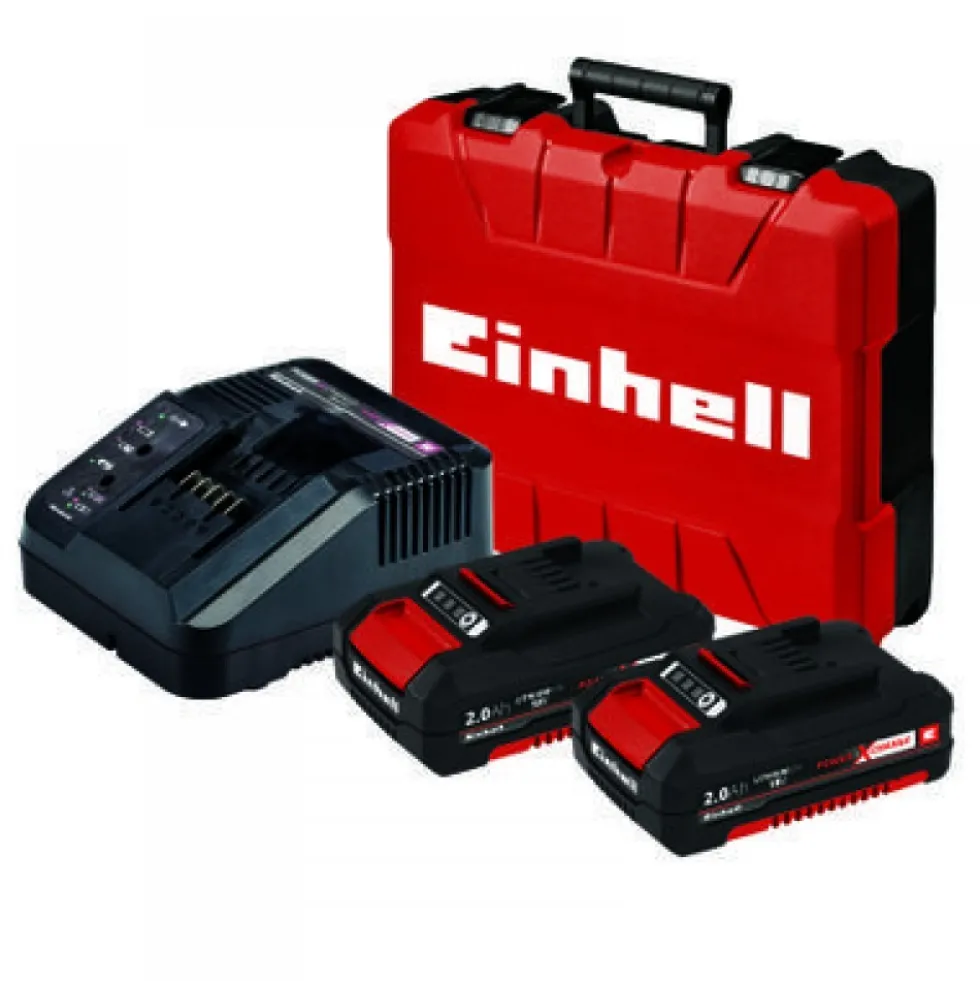Perceuse visseuse à percussion sans fil TE-CD 18/50 Li-i BL (2x2,0Ah) - reconditionné EINHELL