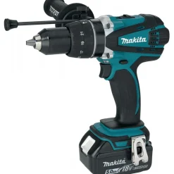 Perceuse visseuse sans fil à percussion LXT® 18V - 5 Ah - DHP458RTJ MAKITA