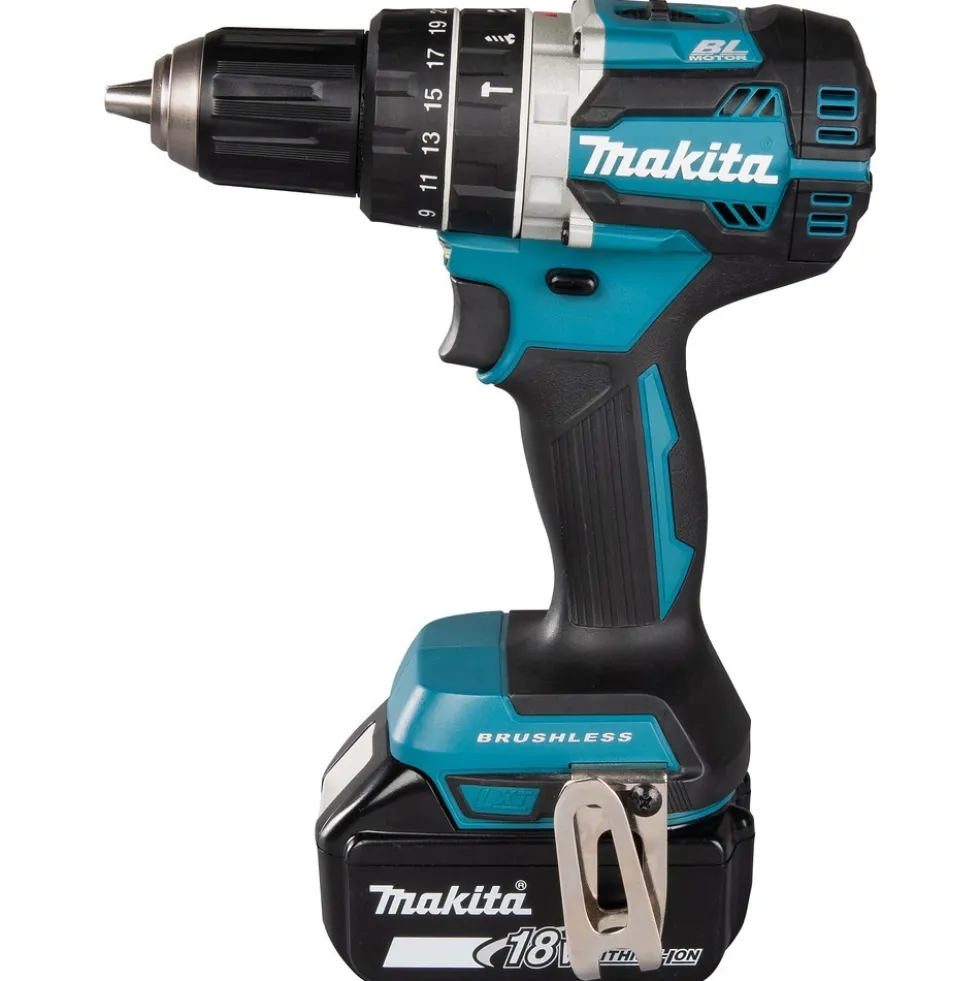 Perceuse visseuse sans fil à percussion LXT® 18V - 5 Ah - DHP484RTJ MAKITA