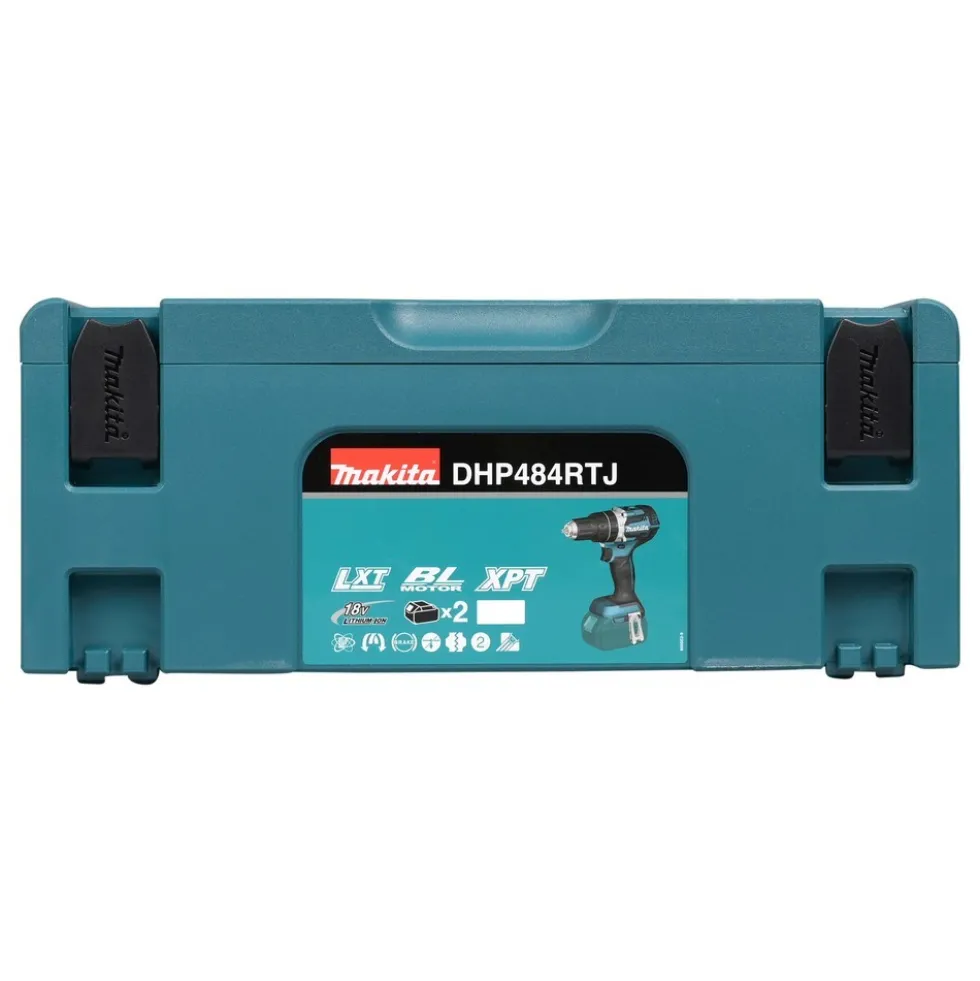 Perceuse visseuse sans fil à percussion LXT® 18V - 5 Ah - DHP484RTJ MAKITA