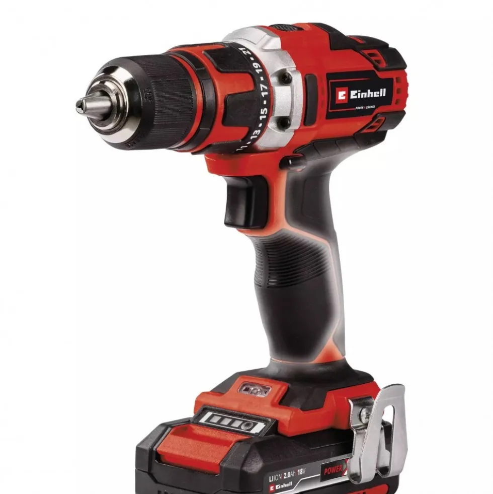 Perceuse visseuse sans fil TE-CD 18/40-1 Li (2x2.0 Ah) + coffret - Power X-Change EINHELL