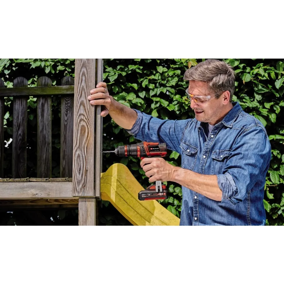 Perceuse visseuse sans fil - TE-CD 18/45 3X-Li + 22 accessoires EINHELL