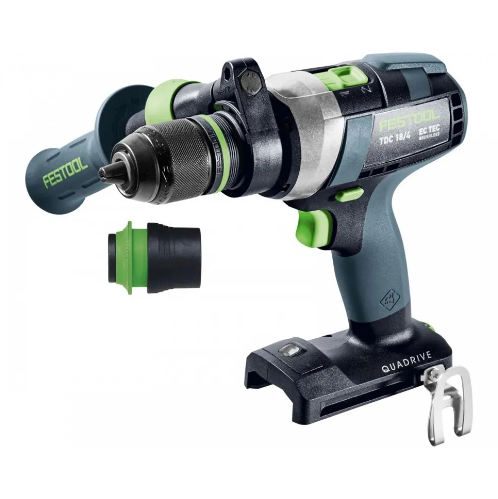 Perceuse visseuse sans fil 18V - 75 Nm - Solo - TDC 18/4 Basic Quadrive FESTOOL