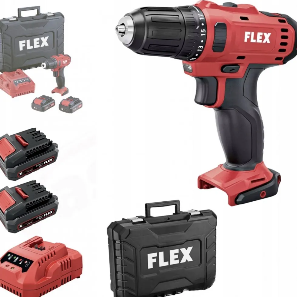Perceuse visseuse 12V - 2x2,5Ah- DD 2G 12-LDBC FLEX