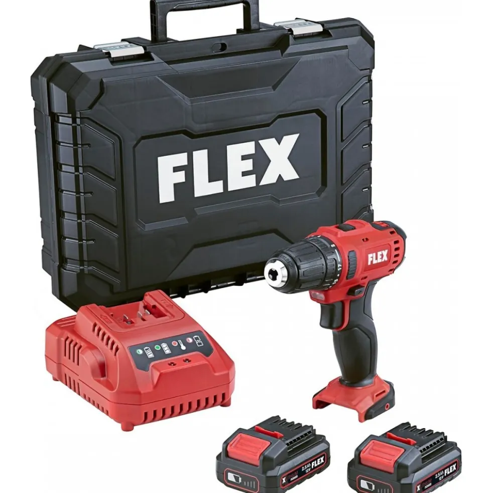 Perceuse visseuse 12V - 2x2,5Ah- DD 2G 12-LDBC FLEX