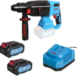 Perforateur sans fil SDS Plus 20V - 3J + 2 batteries 4Ah - FCRH2601-2B1C LEMAN
