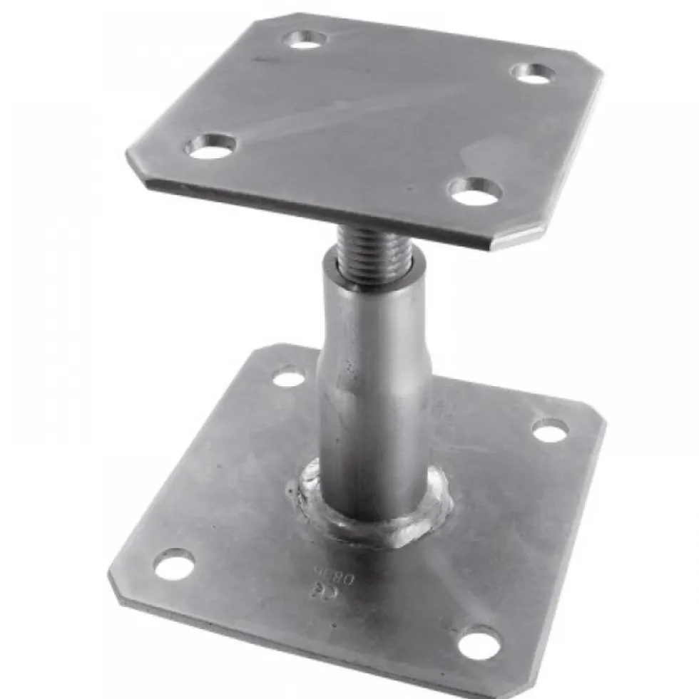 Pied de poteau réglable - kit complet avec fixations - KIT FIX APB100 SIMPSON Strong-Tie