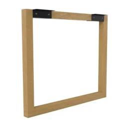 Pied de table et console - Cadre XL - hêtre brut CUIVRERIE CENTRALE