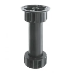 Pied réglable de meuble en ABS avec embase fixe 446 CAMAR