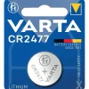 Pile bouton - CR2477 - 3V - Lithium VARTA
