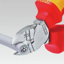 Pince coupante de côté et à dénuder - VDE 1000 volts - 160 mm KNIPEX