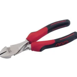 Pince coupante diagonale chromée polie bi-matière - longueur 145 mm SAM OUTILLAGE