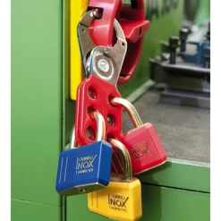 Pince de consignation - 25 mm - rouge ABUS