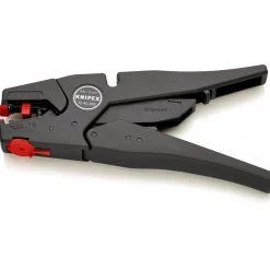 Pince à dénuder auto-ajustable avec mollette de réglage KNIPEX