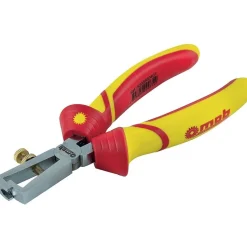 Pince à dénuder réglable isolée 1000V branches bi-matière - 160 mm MOB