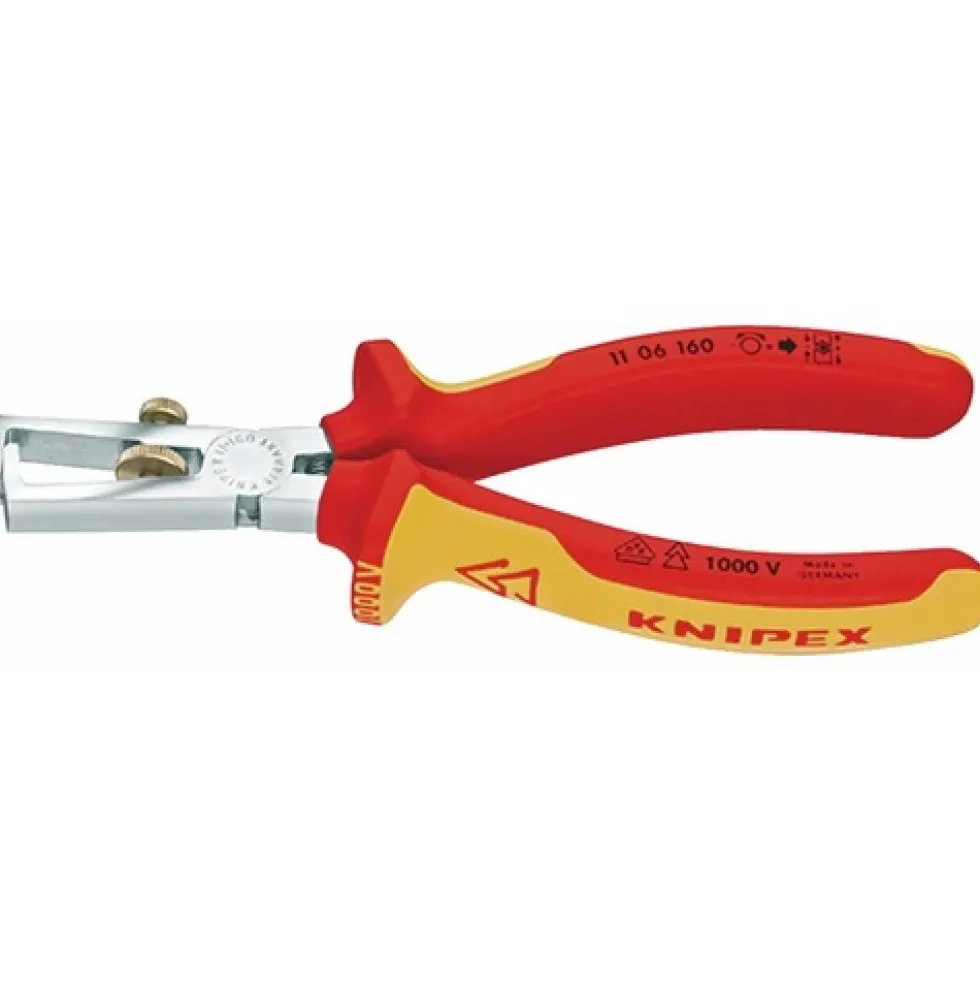 Pince à dénuder VDE isolée 1000V - 11 06 160 KNIPEX