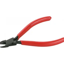 Pince électronique coupante diagonale à tête ogivale - branches PVC SAM OUTILLAGE