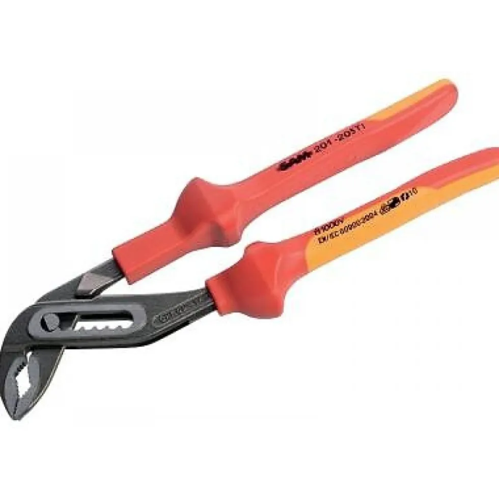 Pince multiprise bi-matière isolée 1000V SAM OUTILLAGE