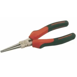 Pinces à becs ronds Bi-matière - 235 G SAM OUTILLAGE