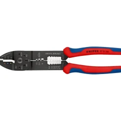 Pince à sertir universelle avec gaines bi-matière - longueur 240 mm KNIPEX