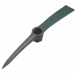 Pioche de jardin et terrassier douille ronde manche tri-matière Novagrip LEBORGNE