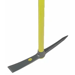 Pioche de jardin et terrassier douille ronde manche tri-matière Novagrip LEBORGNE