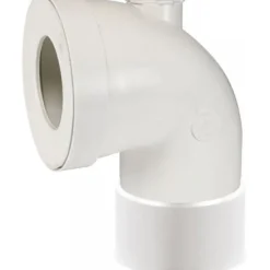 Pipe WC courte Femelle Ø 100 avec piquage Ø 40 GRANDSIRE