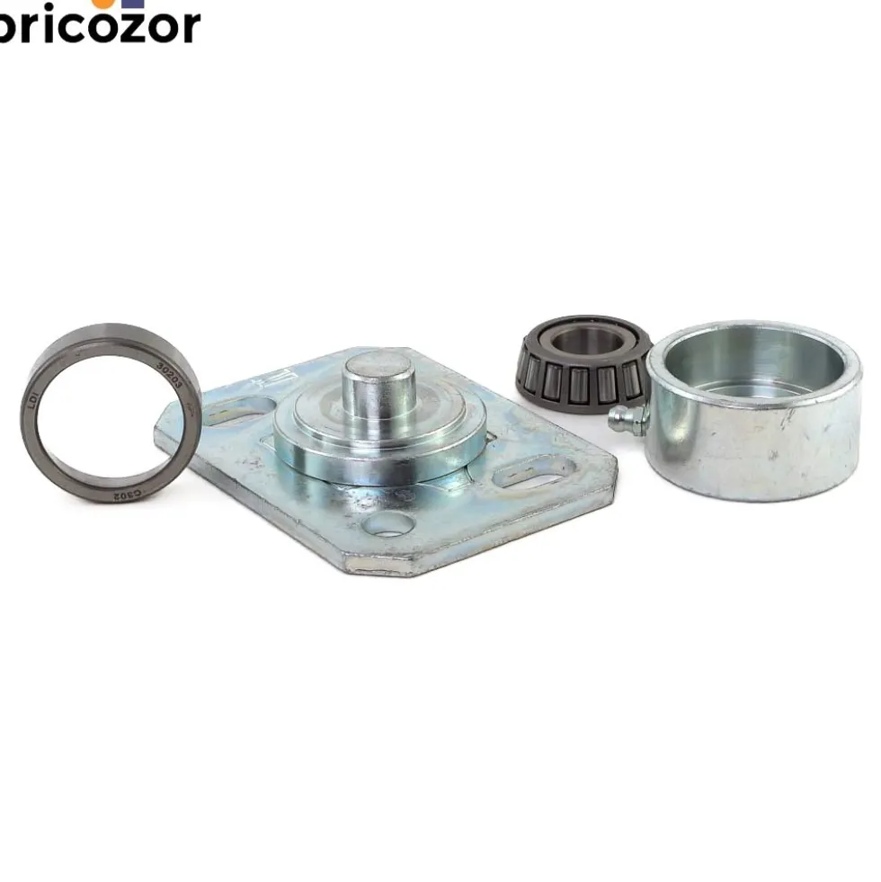 Pivot bas sur platine - à roulement - pour portail acier - 87 PST-M COMUNELLO