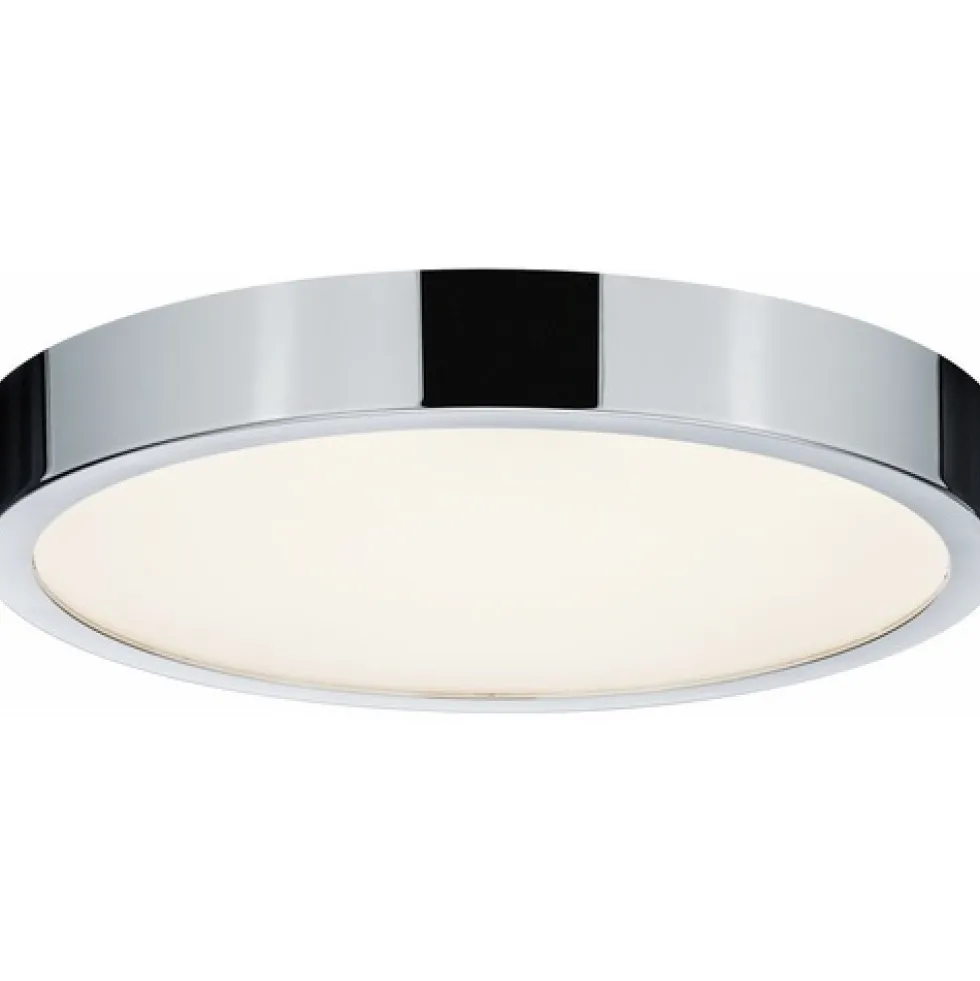 Plafonnier LED chromé 300mm - 20W - IP44 - Aviar PAULMANN