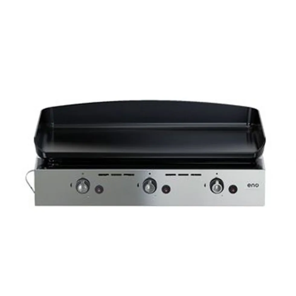 Plancha gaz 3 brûleurs 65cm Inox - Initial 65 ENO