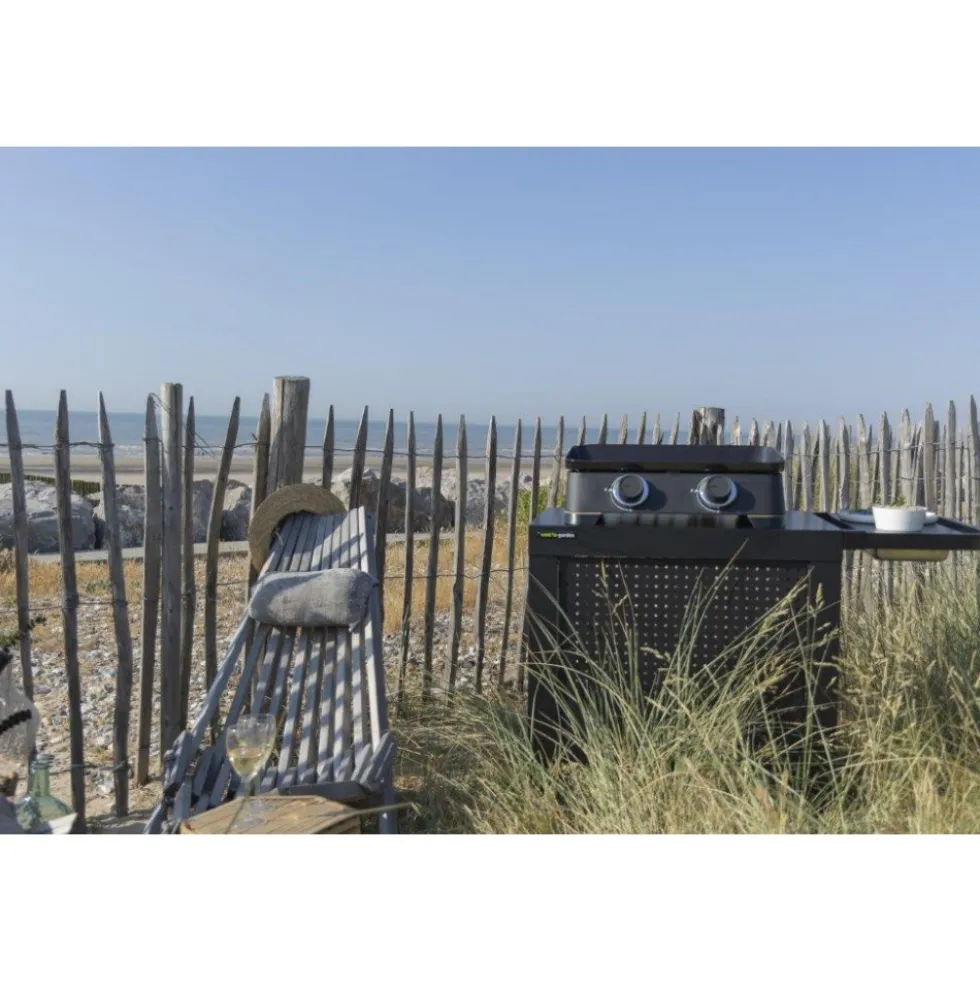 Plancha gaz - 2 brûleurs - DUNE 60 COOK IN GARDEN