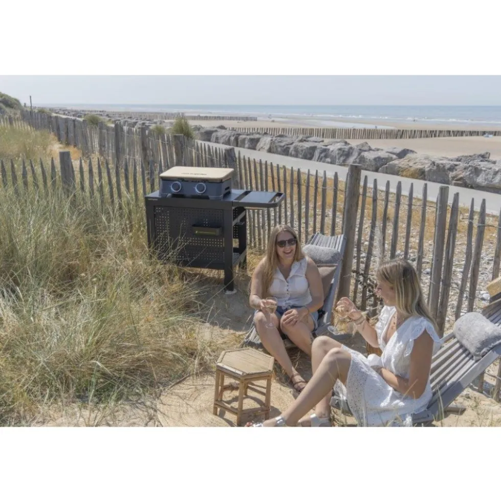 Plancha gaz - 2 brûleurs - DUNE 60 COOK IN GARDEN