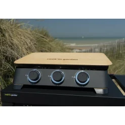 Plancha gaz - 3 brûleurs - DUNE 70 COOK IN GARDEN