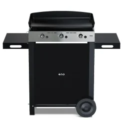 Plancha gaz 65cm inox sur chariot - Combo Initial 65 ENO