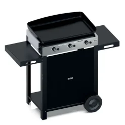 Plancha gaz 65cm inox sur chariot - Combo Initial 65 ENO