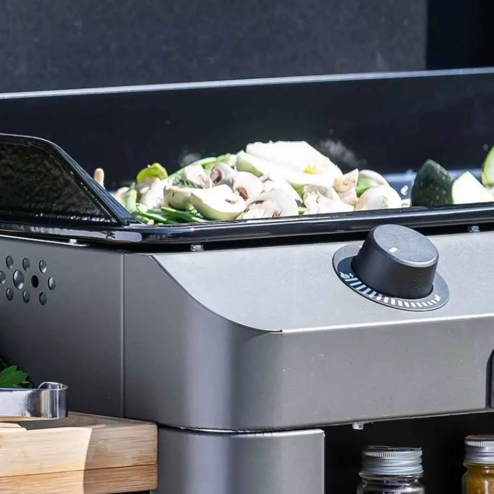Plancha gaz 75 cm sur chariot - Combo Fusion 75 ENO