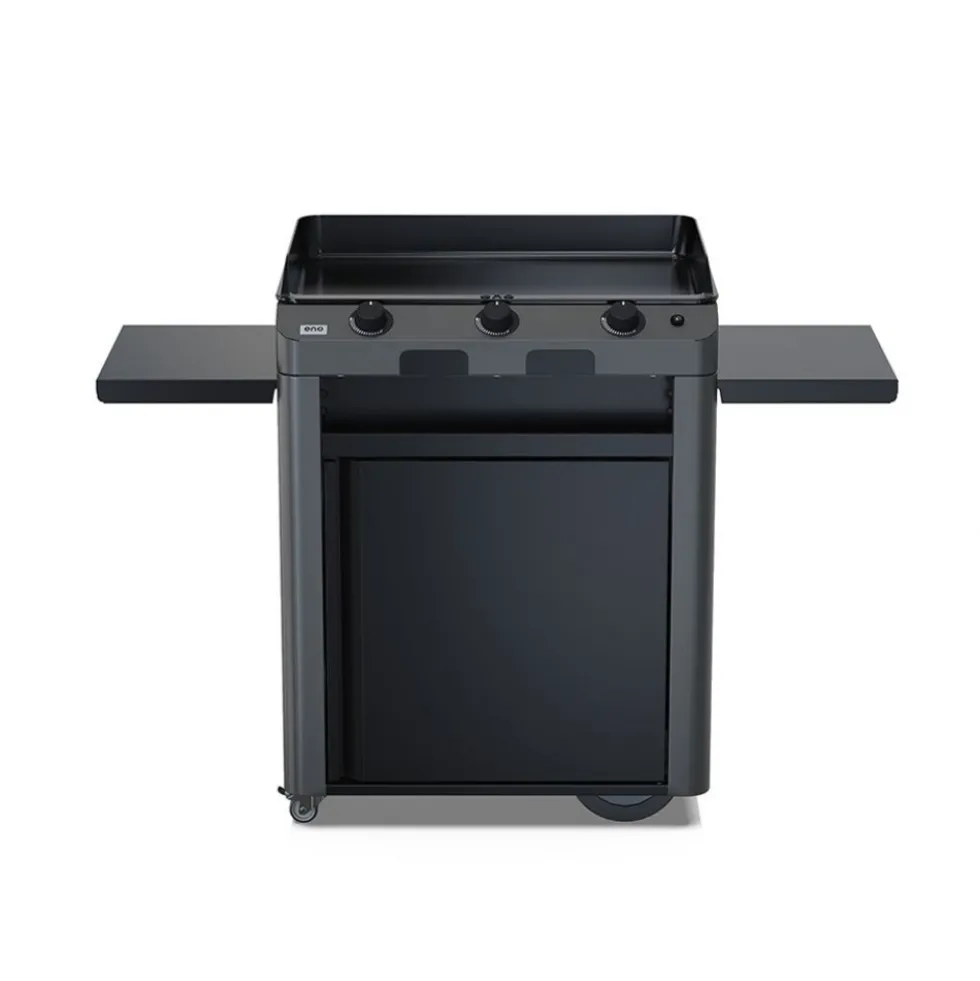Plancha gaz 75 cm sur chariot - Combo Fusion 75 ENO