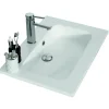 Plan vasque en résine blanc - 60 cm - Angelo Néova