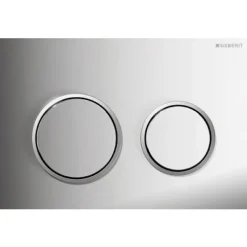 Plaque de commande double touche Omega 20 GEBERIT